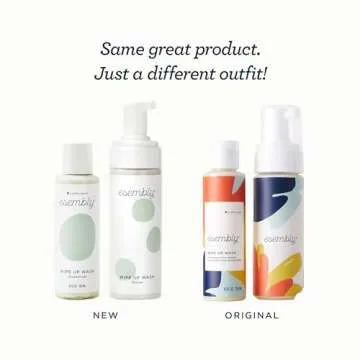 Esembly Wipe Up Wash Kit, Organic No-Rinse Foaming Wipes Solution, Use with Cloth Wipes on Baby’s ...