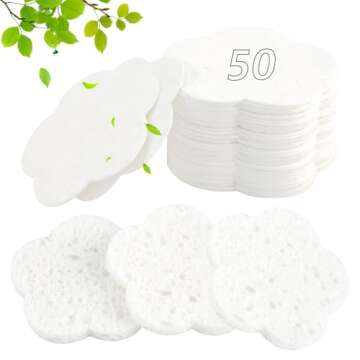 Cute Natural Facial Sponges for Cleansing and Exfoliating