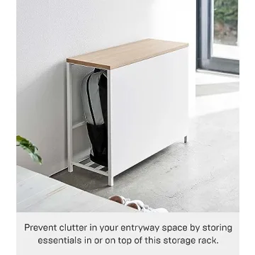 Yamazaki Stylish Entryway Storage Rack for Shoes and Bags