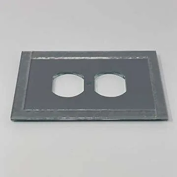 Sophisticated GlassAlike Duplex Acrylic Mirror Plate for a Chic Home Upgrade