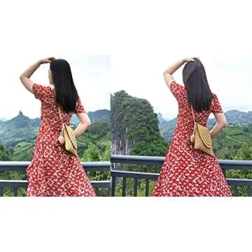 Dailyacc Woven Straw Bag: Chic Summer Essential