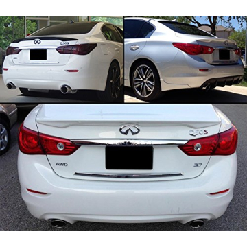 JDM Rogue RS Style Spoiler for Infiniti Q50 from 2014 to 2024