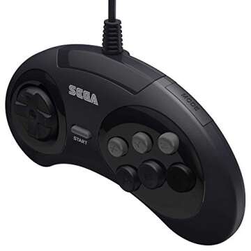 Retro-Bit Official Sega Genesis 6-Button Controller