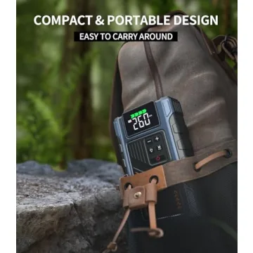 Car Battery Charger Jump Starter & Air Compressor