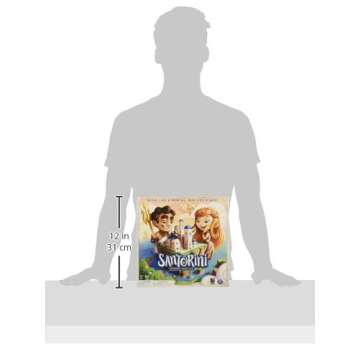 Santorini, Strategy Family Board Game 2-4 Players Classic Fun Building Greek Mythology Card Game, for Kids & Adults Ages 8 and up