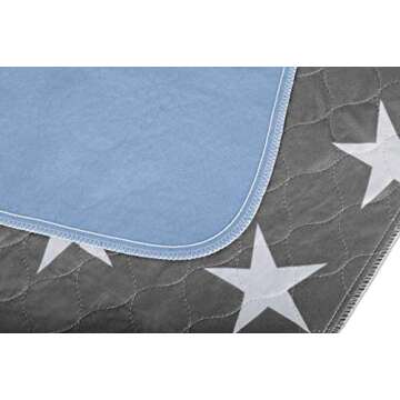 Neuma Design Bed Pads for Incontinence - 52” x 34” Large Reusable Washable Waterproof Mattress P...