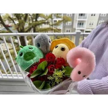 GIANTmicrobes Chlamydia Plush, STIs, STDs, Medical Gag Gifts Funny, OBGYN Gifts for Doctors, Infection Prevention Gifts, Infection Control Nurse Gifts