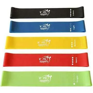 Resistance Loop Bands Set with Guide & Carry Bag