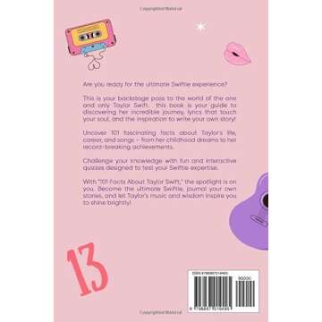 101 Facts About Taylor Swift: Quizzes, Quotes, Journals, and More!