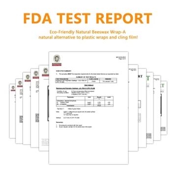  sustainable reusable beeswax wraps for food storage