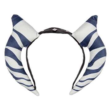 Star Wars Clone Wars Ahsoka Tano Cosplay Headband The Mandalorian Accessory Multicolor