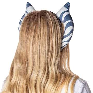Star Wars Clone Wars Ahsoka Tano Cosplay Headband The Mandalorian Accessory Multicolor