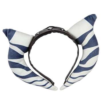 Star Wars Clone Wars Ahsoka Tano Cosplay Headband The Mandalorian Accessory Multicolor