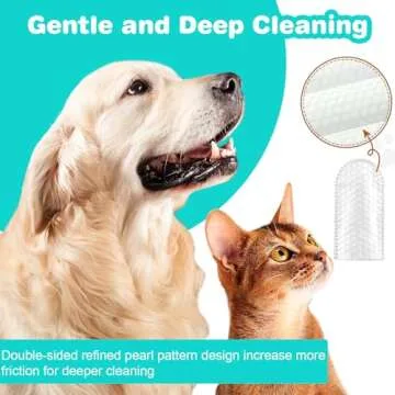 Zxojd Ear Cleaner Finger Wipes for Dogs & Cats