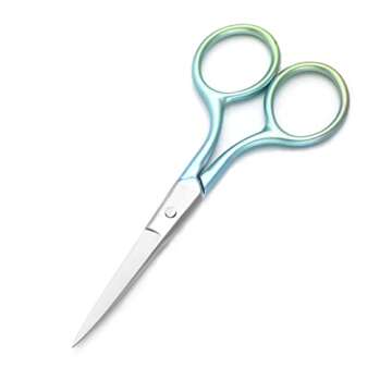 Motanar Multicolor Professional Grooming Scissors for Personal Care Facial Hair Removal and Ear Nose...