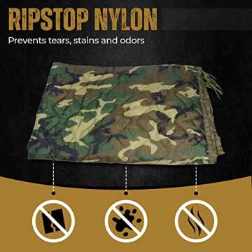 HighSpeedDaddy: Premium Military Woobie Blanket for All