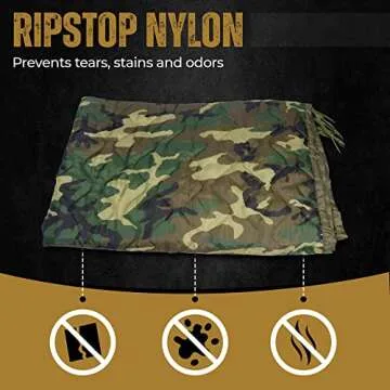 HighSpeedDaddy: Premium Military Woobie Blanket for All