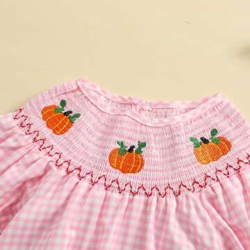 Karwuiio Toddler Baby Girl Clothes Sleeveless Romper Jumpsuit Cute Watermelon One Pieces Baby Summer Outfits (Pink Pumpkin, 6-12 Months)