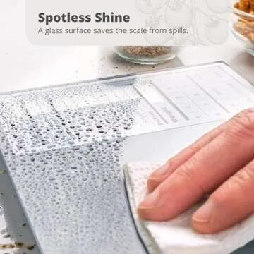 Greater Goods Perfect Portions Nutrition Scale for Meal Planning, Tracking Nutrition Value, and Macro Counting (Non-Backlit Model)