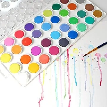 Premium Non-Toxic Watercolor Paint Set for All Ages