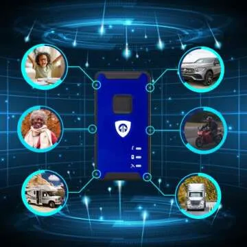 Brickhouse Car Trackers for Your Vehicle - Spark Nano 7 GPS Tracker with Magnetic Waterproof Case - Hidden Real-Time 4G LTE Vehicle Finder - GPS Tracking Device for Cars & More - Subscription Required