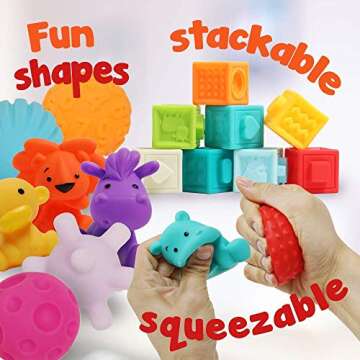 Lemostaar Baby Blocks Balls & Buddies Se