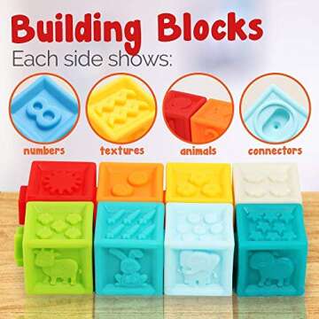 Lemostaar Baby Blocks Balls & Buddies Se