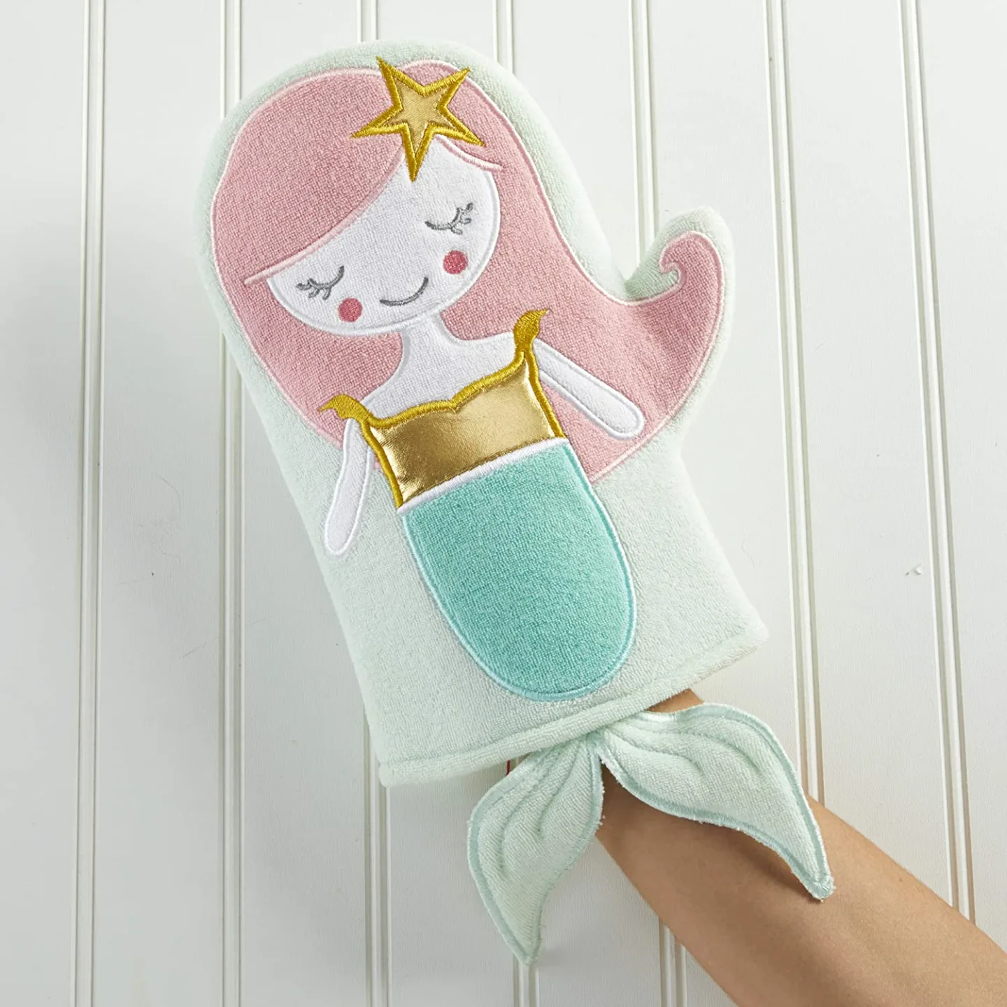 Mermaid Bathtime Gift Set for Babies 0-6 Months