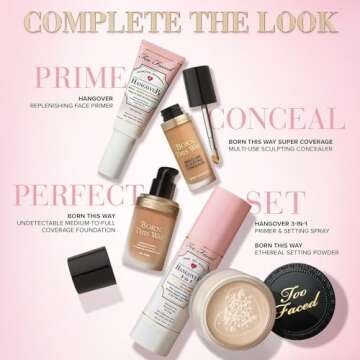 Too Faced Hangover Replenishing Face Primer | Hydrates, Boosts + Smooths Skin with Dewy Finish, Trav...