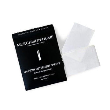Eco-Friendly Laundry Sheets (Travel, 12 Loads) in Basil | Mandarin | Kale