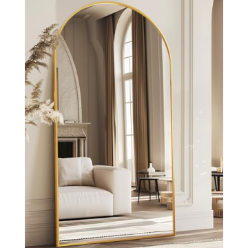 ANTOK Oversized Full Length Mirror - Stylish Arched Design