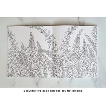 Flowerscape Botanical Coloring Book for Nature Lovers