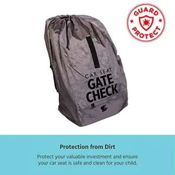 J.L. Childress DELUXE Gate Check Bag - Durable & Convenient Travel Solution