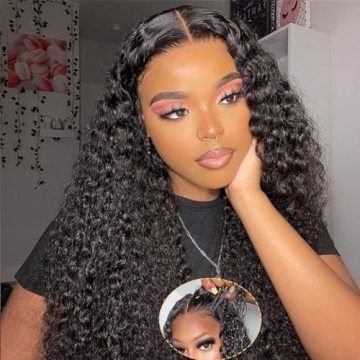 Domiso 26 Inch Deep Wave Wig for Effortless Beauty