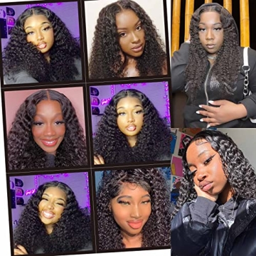 Domiso 26 Inch Deep Wave Wig for Effortless Beauty