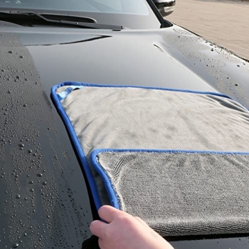 SHSCLY Microfiber Car Drying Towel Super Absorbent Lint-Free