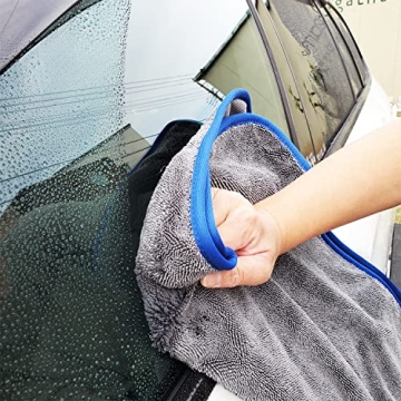 SHSCLY Microfiber Car Drying Towel Super Absorbent Lint-Free