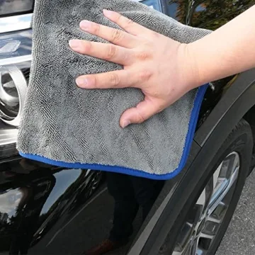 SHSCLY Microfiber Car Drying Towel Super Absorbent Lint-Free