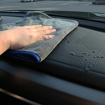 SHSCLY Microfiber Car Drying Towel Super Absorbent Lint-Free