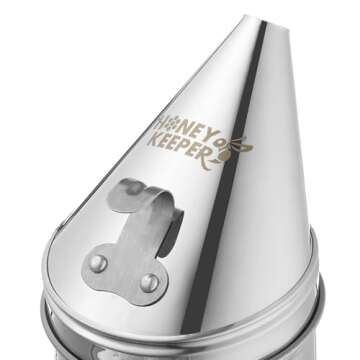 Honey Keeper Stainless Steel Hive Smoker for Beekeeping