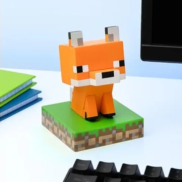 Paladone Minecraft Fox Icon Light - Perfect Gift for Gamers