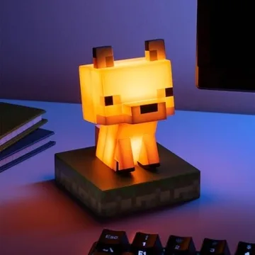 Paladone Minecraft Fox Icon Light - Perfect Gift for Gamers