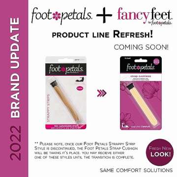 Foot Petals Women's Strap Ball-of-Foot Cushions, Khaki