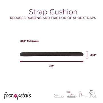 Foot Petals Women's Strap Ball-of-Foot Cushions, Khaki