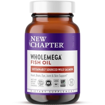 Wholemega Fish Oil - Sustainably Sourced Salmon Oil