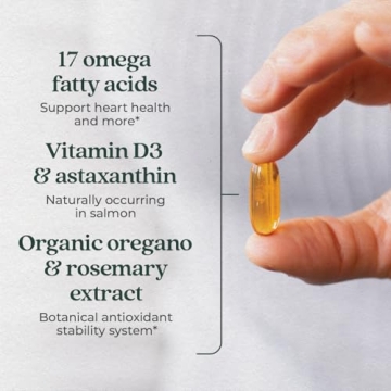 Wholemega Fish Oil - Sustainably Sourced Salmon Oil