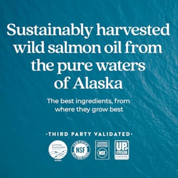 Wholemega Fish Oil - Sustainably Sourced Salmon Oil