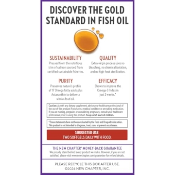 Wholemega Fish Oil - Sustainably Sourced Salmon Oil