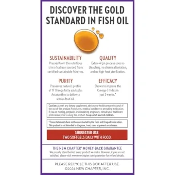 Wholemega Fish Oil - Sustainably Sourced Salmon Oil