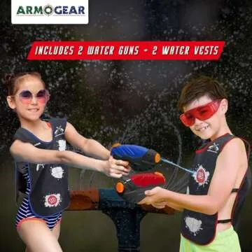 ArmoGear Water Guns & Color-Changing Vests for Summer Fun